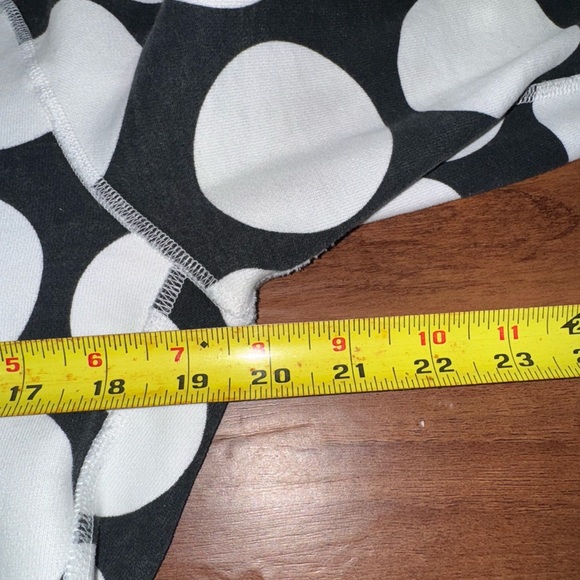 Lululemon Scuba Hoodie 8 Black White Polka Dot Full Zip Jacket Fleece Sweatshirt - Picture 15 of 15